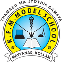 KPM Model School, Mayyanad crest